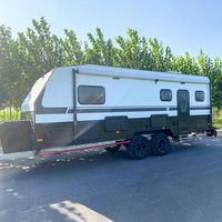 CAMPTRL Caravane Teardrop Légère et Aérodynamique avec Cuisine Compacte et Rangement pour Voyages en Solo ou en Couple