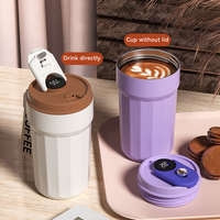 Usine professionnelle, gobelets en acier inoxydable 316L de 15 oz pour la sublimation du café, tasses à vide portables avec cordon pour les voyages