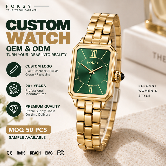 Fashion Simple Casual Ladies Watch Premium Gifts Women Watch Luxury Casual From Foksy Watch