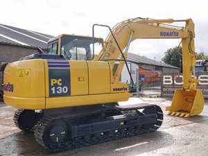 Prix raisonnable Komatsu Pc130 Excavatrice de 13 tonnes à bas prix avec moteur à noyau et moteur en stock - Product Image 2