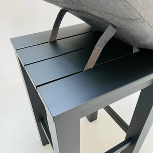 Modern 6 Seater Aluminium Bar Set <strong>Beer</strong> <strong>Table</strong> Set Outdoor Club Set Bar <strong>Table</strong> and High Stools - Product Image 6