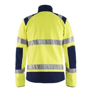 Blaklader แจ็คเก็ตผ้าฟลีซ488825243389XS Hi-Vis กันลมสีเหลือง/สีกรมท่า-แจ็คเก็ตทำงาน7330509509982 - Product Image 3