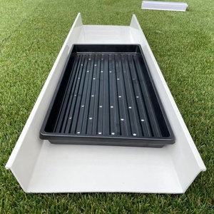 Greenhouse Hydroponic Microgreen System Hydroponic Growing System Vertical Fodder Tray Growing Rack