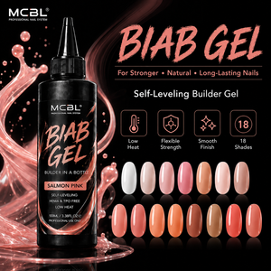 Gel Constructor de <span class=keywords><strong>Uñas</strong></span> BIAB en Botella, 18 Tonos, Autonivelante, Bajo Calor, Sin HEMA ni TPO, 100ml, Suministro al por Mayor - Product Image 1
