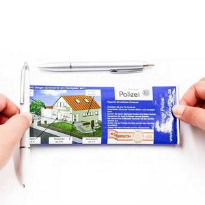 Bolígrafo Ecológico Personalizado con Logotipo Impreso, Bolígrafo Multifunción con Rollo de Papel Blanco, Regalos de Bienvenida - Product Image 1