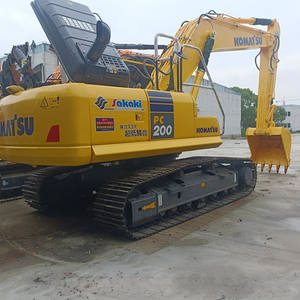 Komatsu รถขุดตีนตะขาบ PC200-8สินค้าญี่ปุ่น20ตันพร้อมถัง0.8mÂ เครื่องยนต์ ³ และ6620มม. - Product Image 2