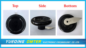 5106 <span class=keywords><strong>KNOB</strong></span>ハンドル付きポインターブラックカラープラスチックノブ - Product Image 6