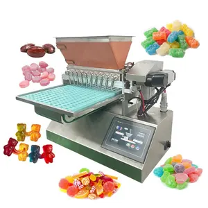 Jelly Gummy Deposit ing Equipment Gummi herstellungs maschine für Candy Maker Producing Sweet Small Scale