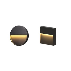 Applique murale LED extérieure ronde étanche pour marches, montage en surface, pour escalier, jardin, villa - Product Image 3