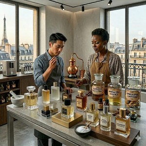 Aceites de Fragancia Industriales Concentrados Líquidos de Primera Calidad al por Mayor para Velas, Jabones, Telas y Uso Doméstico, Certificados ISO/IFRA - Product Image 1