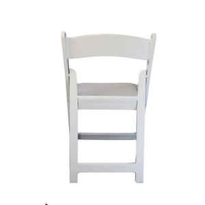 शीर्ष गुणवत्ता वाली थोक फोल्डेबल चेयर वेडिंग इवेंट मेटल विम्बलडन गार्डन कुर्सियां सफेद राल फोल्डिंग चेयर आउटडोर - Product Image 5