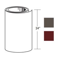 Bobines de profilés plats en aluminium .019 X 24'' X 50FT pour les États-Unis et le Canada