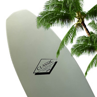 Prix usine 4.2 "Bambou Wakeboard En Fiber De Carbone Wakeboard Planche De Surf Vague Planche De Surf Exercice Planche De Surf