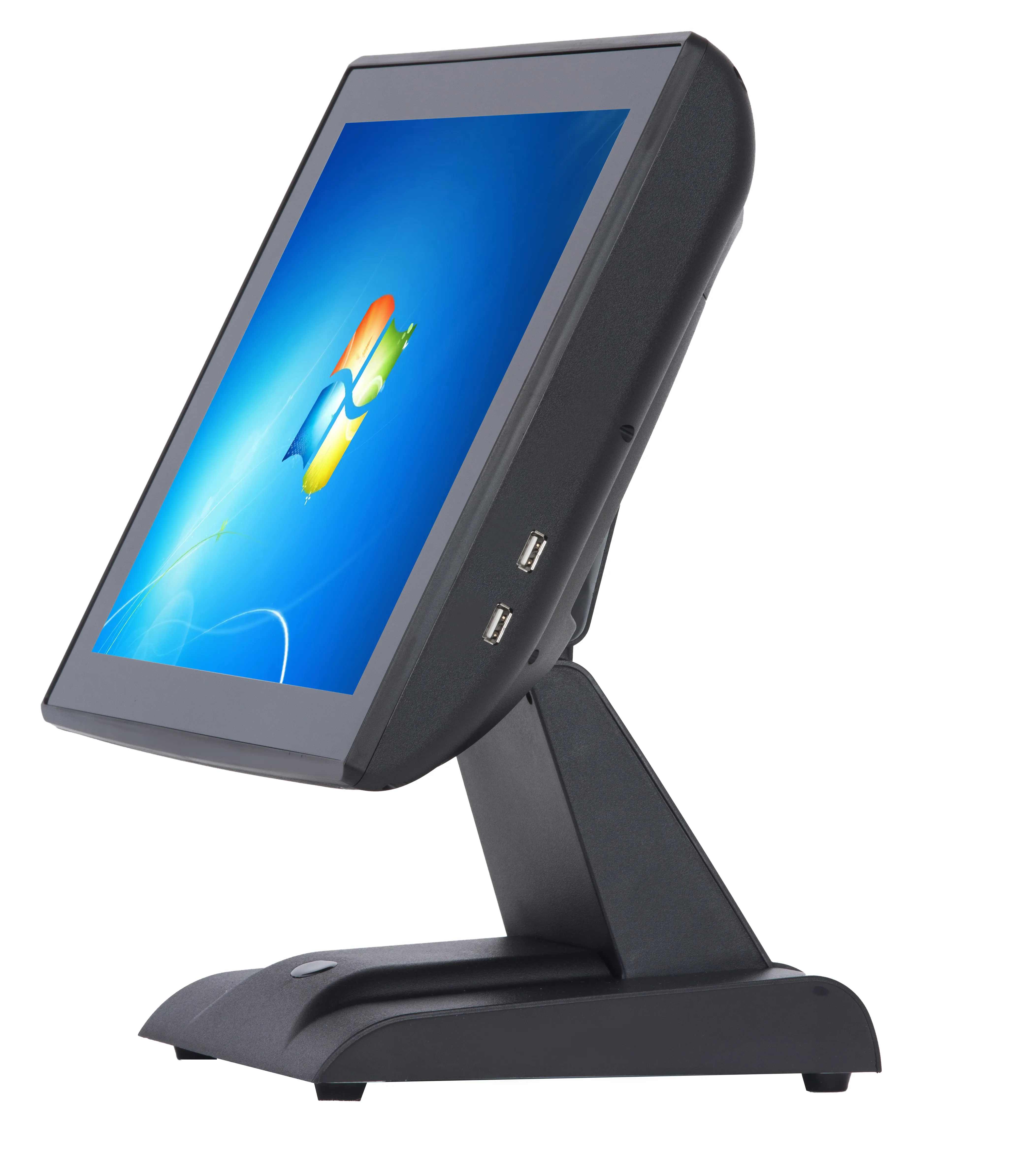 15 인치 터치 스크린 현금 등록기 슈퍼마켓 pos 기계 용 와이파이 윈도우/안드로이드 시스템과 소매 POS 시스템