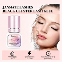 Lem Perekat Bulu Mata Private Label Tahan Air Daya Rekat Kuat 2-3 Minggu Lem Bulu Mata DIY Kleber Lem Ekstensi Bulu Mata Cluster