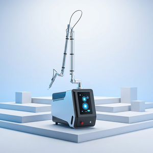 เครื่องกำจัดรอยสักแบบ Q-Switched สำหรับกำจัดสิว เครื่องเลเซอร์ Picosecond - Product Image 1
