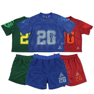 Camiseta Deportiva para Niños Hilly, Sudadera, Camiseta, Uniforme de Fútbol, Conjunto Transpirable de Manga Corta para Verano - Product Image 1