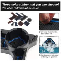 Boîte de rangement pour porte-gobelet de la console centrale de la voiture pour Jimny 2019 Accessoires d'intérieur
