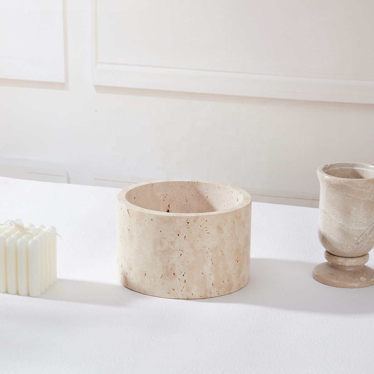 Home Decor Round Travertine Marble Bowl Marble Storage Container Jar kitchen accessories Travertine flower pot Travertine Marble Bowl Marble Storage Container Jar Travertine flower pot Home Decor,Round,Travertine,Marble Bowl,Marble Storage,Container Jar,Travertine,flower pot