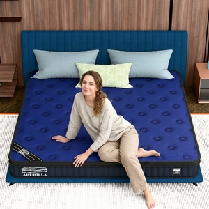 Colchón Económico de 8/10 Pulgadas con Resortes Ensacados, Colchón Enrollable Comprimido para el Hogar y la Escuela, Colchones, Kasur - Product Image 1