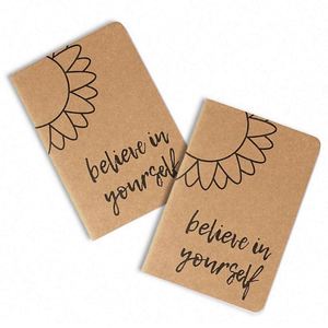Wholesale Custom A5/<b>A4</b> Leather Hardcover Journal Book Printing School Cheaper Notebook Kraft Papers Wholesale <b>Diary</b> Notebook - Product Image 6