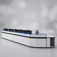 Console de Commande et de Contrôle Industrielle pour Centre de Sécurité et de Dispatching – Conception et Aménagement de Bureau Électrique – Fabricants de Mobilier