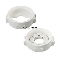 Prix usine Plafonnier Led Support de lampe Luminaire Plastique Gx53 Boîtier de lampe Anti-éblouissement Encastré Led Downlights