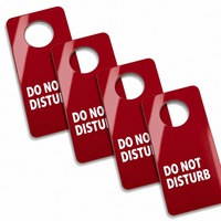 Colgadores de Puerta con Acabado Brillante, Venta al Por Mayor Directa de Fábrica, Impresión de Logotipo Personalizado, Calidad Premium para Servicio a Huéspedes de Hoteles de Primera Categoría