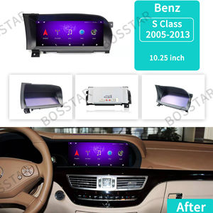 Lecteur Dvd Android stéréo de voiture de 10.25 pouces pour <span class=keywords><strong>Mercedes</strong></span> Benz classe S <span class=keywords><strong>W220</strong></span> 2005-2013 Radio de système multimédia de voiture - Product Image 2