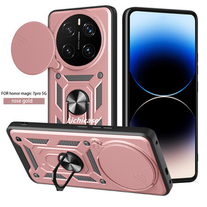 Lichicase เคสมือถือฝาปิดเลนส์แบบเลื่อนแข็งแรงทนทานมีขาตั้งเป็นโลหะสำหรับ Honor Magic 8 <span class=keywords><strong>Pro</strong></span> - Product Image 3