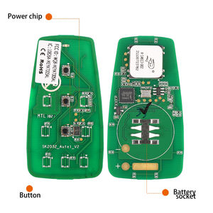 MAXIIM IKEY IKEYAT003AL Outil universel de programmation de clés de voiture, 3 boutons, compatible avec la tablette KM100 - Product Image 1