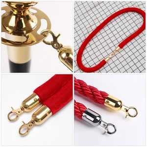 Đồ trang sức kết thúc Mũ đám đông kiểm soát rào cản <span class=keywords><strong>Snap</strong></span> dây kết thúc <span class=keywords><strong>Snap</strong></span> móc dây cuối dây cuối stanchion dây móc móc - Product Image 5