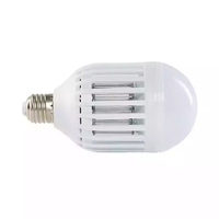 Lámpara LED para Exteriores, Mata Insectos y Mosquitos, con Material ABS, Baterías Recargables y Estado Sólido