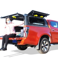 Benext Benne Pick-up Couvercle de Benne Rigide en Acier Alliage d'Aluminium Ute pour Toyota Revo Isuzu Dmax Byd