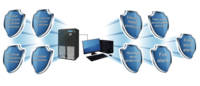 Aire Acondicionado Gree de 5 kW, 2 HP, 1.5 Toneladas, RT 220V JKFD5QSR/Na-E, con Control de Temperatura y Humedad Constantes para Centros de Datos