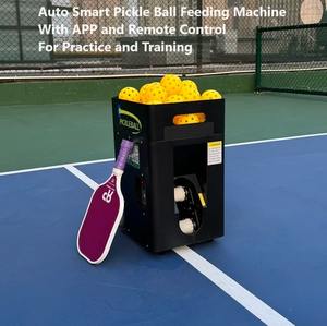 Meilleure vente Portable <span class=keywords><strong>Auto</strong></span> Pickleball servant la machine à vitesse réglable Pickleball Ball Machine pour la formation des entraîneurs de club à domicile - Product Image 1