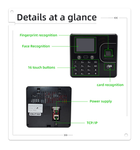Cloud Time Recording TCP|IP P2P 4G Portable Facial Time <strong>Clock</strong> Biometric Attendance Machine With APP - Product Image 4