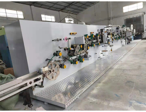 เครื่องผลิตผ้าอนามัยกึ่งอัตโนมัติแบบปรับแต่งได้ ความเร็วสูง 800-1200 ชิ้น/นาที สำหรับผ้าอนามัยแบบมีปีกและไม่มีปีก - Product Image 2
