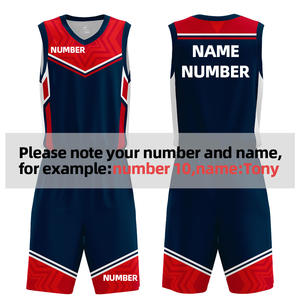 La profesión de los hombres ropa deportiva diseño único uniforme de baloncesto Jersey - Product Image 3