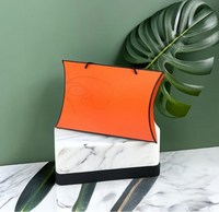 Elegantes Cajas de Regalo de Cartón con Forma de Almohada y Asa