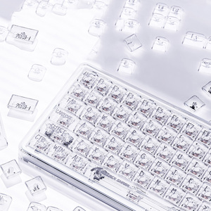 Tastiera Meccanica Trasparente Attack Shark <span class=keywords><strong>K75</strong></span> Personalizzata Cablata RGB Hotplug per Esports e Gaming - Product Image 2