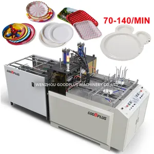 Automatische Taart Plaat Maken Machine Wegwerp Beste Kwaliteit Papier Plaat Machine