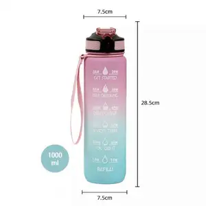 Printing Designer Pure Copper Water Bottle 1000ML for Ayurveda and Health Benefits Jointless, Leakproof