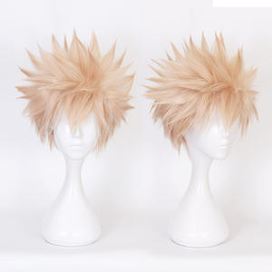 Perruque de cosplay Bakugou Katsuki de <span class=keywords><strong>My</strong></span> <span class=keywords><strong>Hero</strong></span> <span class=keywords><strong>Academia</strong></span> pour garçons - Product Image 3