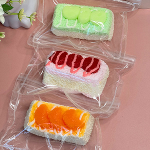 Realistic New 3-Type Fruit Drizzle Sauce Rice <b>Balls</b> Food-Grade Silicone Fidget Toys for All-Ages Gift for 5 to 7 Years - Product Image 1