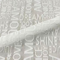 Tela de Malla Jacquard Transpirable con 80% Nailon y 20% Elastano, Certificación OEKO-TEX, Ligera, para Ropa Deportiva y Lencería, para Niños y Niñas