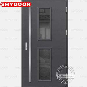 Porte en aluminium gaufré de style européen, détails en fonte d'aluminium, modèle <span class=keywords><strong>Versailles</strong></span> - Product Image 3