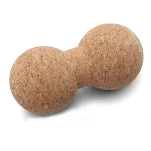 Galecon Cork Hantel Massage Yoga Ball Solide umwelt freundliche Erdnuss massage Faszien ball zum Entspannen