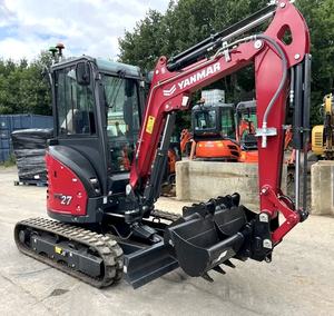 Mini-excavatrice sur chenilles Yanmar VIO27 d'occasion certifiée CE avec moteur Yanmar, pompe Kawasaki 2 tonnes, PLC – Excellent rapport qualité-prix - Product Image 4