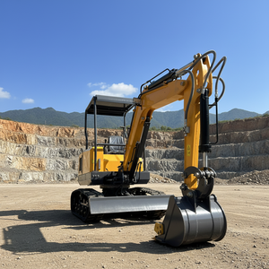 Mini-excavatrice sur chenilles de 0,8 tonne, pelle de 800 kg avec moteur KOOP/CHANGCHAI, attache rapide, utilisation agricole - Product Image 6